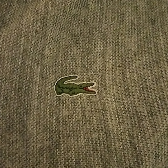 Vintage Lacoste v neck sweater size large - Picture 3 of 3